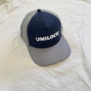Unilock Blue and Gray Cap
